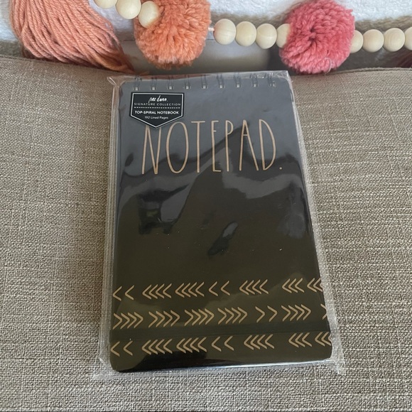 Rae Dunn signature collection “NOTEPAD”